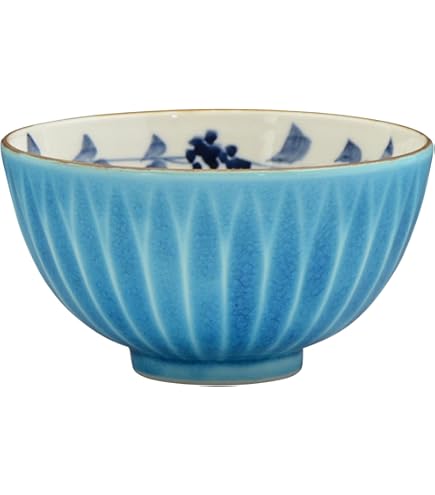 Amazon｜京焼 清水焼 陶あん窯 飯碗 小 染花牡丹 KTA548-02